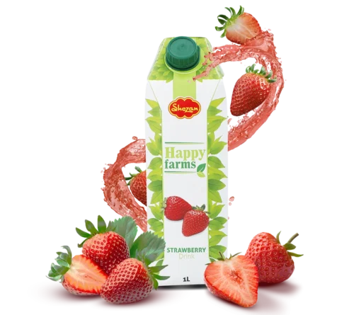 Shezan Happy Farms Strawberry 1000ml - Pack of 6