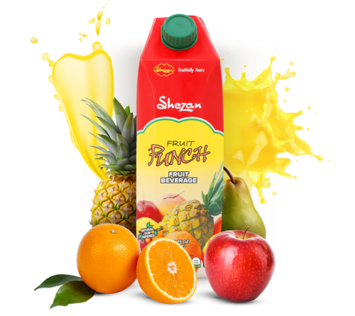 Shezan Punch Mix Fruit Drink 1000ml - Pack of 12